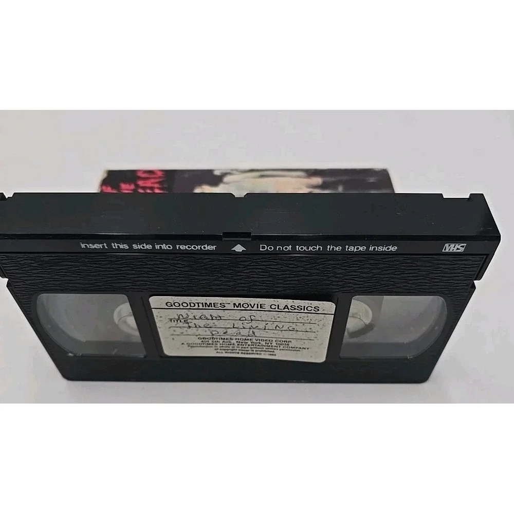 Night of the Living‎ Dead (VHS, 1968) Rare 1984 Video Release Horror
